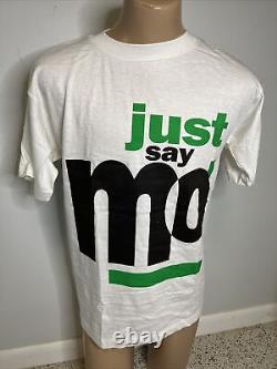 Vintage Dead Stock DAMON WAYANS 1992 Just Say MO' MONEY Movie Promo T Shirt Lg