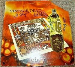 Vintage Dead-album-grateful Dead-signed/auto All 6-members-jerry Garcia-(loa)
