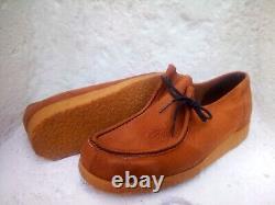 Vintage Dead stock Morgan Quinn Brown Moc Oxford 9.5