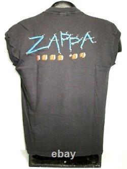 Vintage Frank Zappa (XL)1984 Concert Tour Shirt Sleeveless Floyd Dead Beefheart