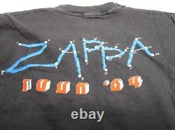 Vintage Frank Zappa (XL)1984 Concert Tour Shirt Sleeveless Floyd Dead Beefheart