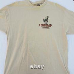 Vintage Furthur Festival 1996 Tour T-Shirt Grateful Dead Los Lobos Size XL