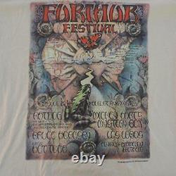 Vintage Furthur Festival 1996 Tour T-Shirt Grateful Dead Los Lobos Size XL
