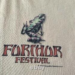 Vintage Furthur Festival 90s Tour T-Shirt Grateful Dead Jam Band XL Ratdog Worn