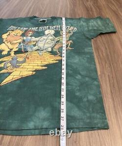 Vintage GRATEFUL DEAD Follow the Golden Road Fall Tour 1994 XL Wizard Of Oz