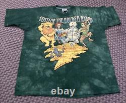 Vintage GRATEFUL DEAD Follow the Golden Road Fall Tour 1994 XL Wizard Of Oz