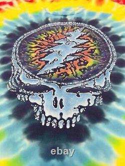 Vintage GRATEFUL DEAD Sz XL 1995 SUMMER TOUR 90s Not Fade Away Tie-Dye T-shirt