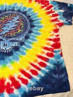 Vintage GRATEFUL DEAD Sz XL 1995 SUMMER TOUR 90s Not Fade Away Tie-Dye T-shirt