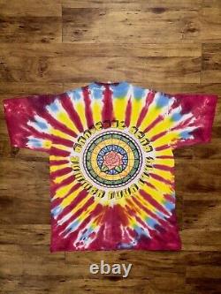 Vintage GRATEFUL DEAD T-Shirt 1994 Summer Tour Merch Tie Dye Mosaic Glass Sz M