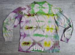 Vintage GRATEFUL DEAD Tie Dye Long Sleeve Single Stitch T Shirt Distressed M/L