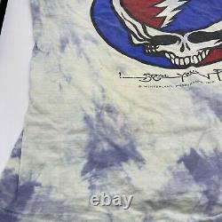 Vintage Grateful Dead 1976 Steal Your Face T Shirt Tie Dye Band Tee
