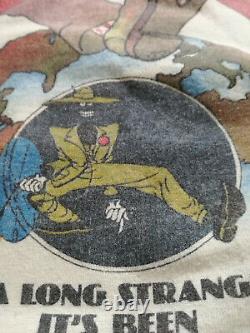 Vintage Grateful Dead 1979'Long Strange Trip' Baseball Jersey Tour Shirt