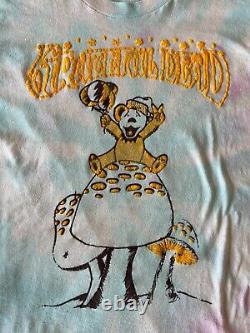 Vintage Grateful Dead 1988 East Coast Tour Shirt Large L Vintage Tie Dye