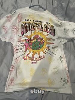 Vintage Grateful Dead 1992 Summer Tour Croquet Skeleton T Shirt