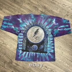 Vintage Grateful Dead 30 Years Double Sided Tie Dye Long Sleeve Shirt Size L