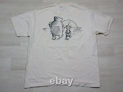 Vintage Grateful Dead Band x Winnie the Pooh T-shirt Water Tastes Like Wine (XL)