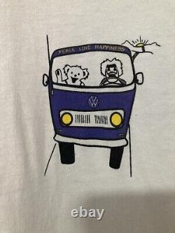 Vintage Grateful Dead Bear shirt XXL Volkswagen Why Following Me 1989 80s Jerry