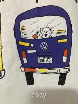 Vintage Grateful Dead Bear shirt XXL Volkswagen Why Following Me 1989 80s Jerry