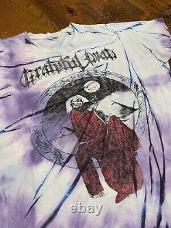 Vintage Grateful Dead Blues For Allah Band Tee Tie Dye XL 80s Rare Tour Deadhead