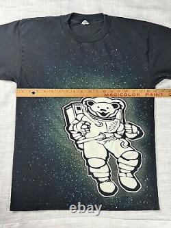 Vintage Grateful Dead Glow in the Dark Space T-Shirt, Fits Small/Marked Medium