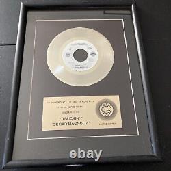 Vintage Grateful Dead Gold Record Framed Display Very Nice