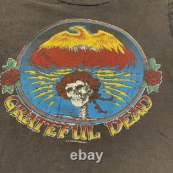 Vintage Grateful Dead Happy New Year 1980 Concert T Shirt Single Stitch M