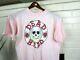 Vintage Grateful Dead Head T-shirt Pink Skull Rose Skate Surf Thrasher Pushead