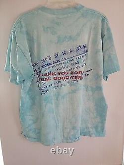 Vintage Grateful Dead Jerry Garcia Soldier Field Chicago Memorial Tshirt XL