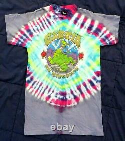 Vintage Grateful Dead Jerry Garcia T-Shirt M 1987 Dinosaur Tie Dye NWT RARE