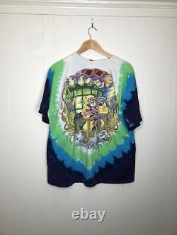 Vintage Grateful Dead Lighthouse Liquid Blue T Shirt 2000 Original XL Pirate