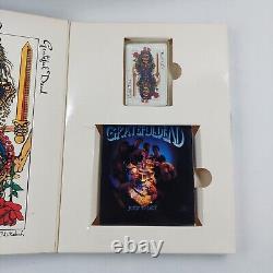 Vintage Grateful Dead Playing Cards & CD 1989 DEAD IN A DECK Boxed Set