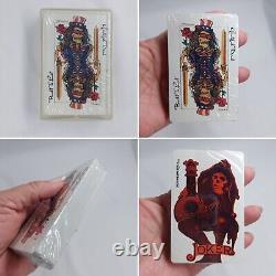 Vintage Grateful Dead Playing Cards & CD 1989 DEAD IN A DECK Boxed Set