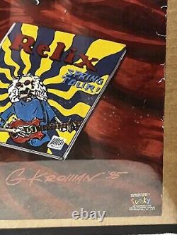 Vintage Grateful Dead Posters Rare Set 90s Jerry Garcia Decor Gary Kroman art