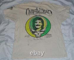 Vintage Grateful Dead Santana Silver Bowl Las Vegas April 1991 Very Worn T-Shirt
