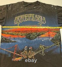 Vintage Grateful Dead Set 90s Single Stitch T Shirt New York San Francisco GDM L