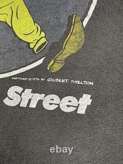 Vintage Grateful Dead Shirt Large Shakedown Street Doo Dah Man Gilbert Shelton