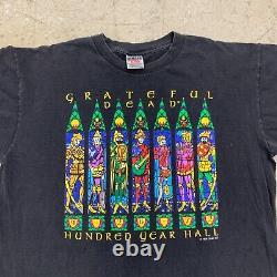 Vintage Grateful Dead Shirt Mens XL Hundred Year Hall 1995 GDM Europe 72 Rare