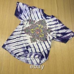 Vintage Grateful Dead Shirt Phil Brown Front and Back Image Tie Dye 1988 XL