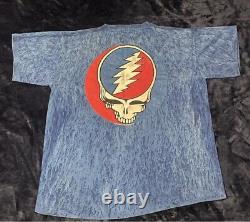 Vintage Grateful Dead Shirt/XL Crystal Rain Single Stitch Authentic1992 Brokum