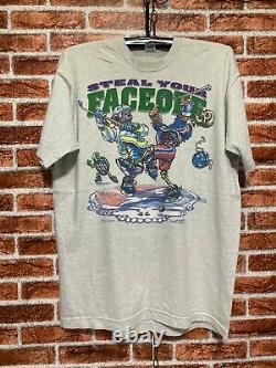 Vintage Grateful Dead Steal Your Face Hockey T-shirt Fruit 1994 GDM Size XXL