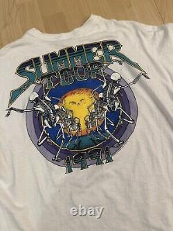 Vintage Grateful Dead Summer Tour 1991 Sun and Skeleton Rare T Shirt XL