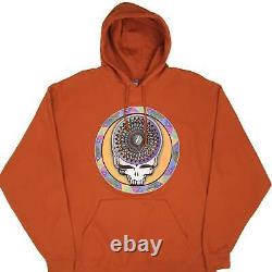 Vintage Grateful Dead Summer Tour 1995 Hoodie Sweatshirt Size XL