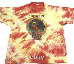 Vintage Grateful Dead T-Shirt 1987 Blues for Allah Tie-Dye Band Tee Size L