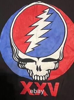 Vintage Grateful Dead T Shirt 1990 American Beauty 20th GD XXV 25th GDM Size XL