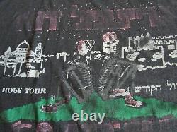Vintage Grateful Dead T-Shirt (XL) Original Holy Tour 2-Sided Black Band Tee