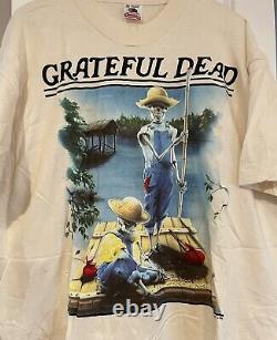 Vintage Grateful Dead T- shirt spring 95 Never Worn Size XL Cotton Soft