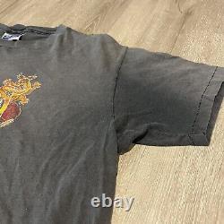 Vintage Grateful Dead Tee T Shirt 1986 Chinese New Year of Tiger Dragon 80s Rare