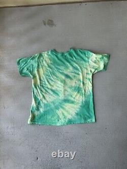 Vintage Grateful Dead Tye Dye 1988 Tour Music T-Shirt Single Stitch Mens Large