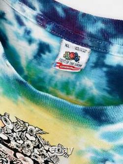 Vintage Grateful Dead shirt 1988 90's JESTER T's Eyes of the World RARE