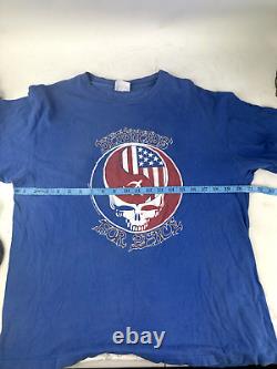 Vintage Grateful Dead shirt DeadHeads For Peace USSR disarmament russia 80s RARE